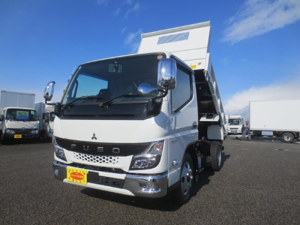 三菱キャンター全低床強化ダンプ|中古トラックの販売・買取・査定のアイナビ