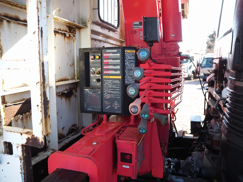 日産ディーゼルコンドル増トン5段クレーンラジコン平ボディ|中古トラックの販売・買取・査定のアイナビ