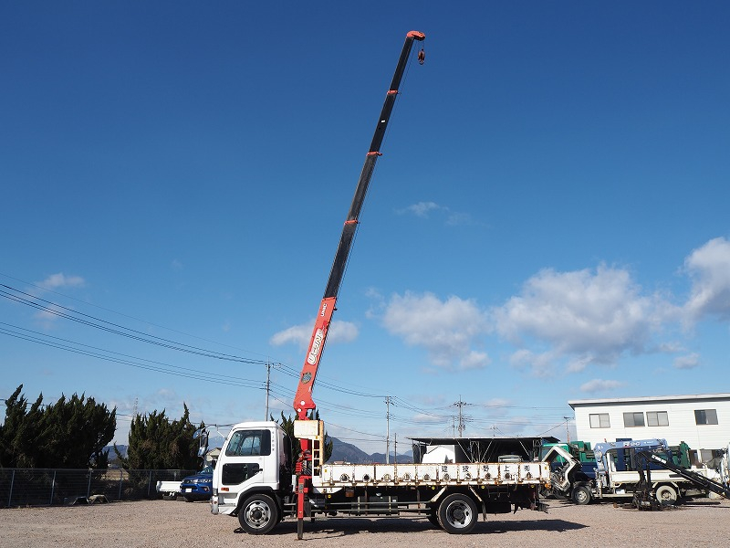 日産ディーゼルコンドル増トン5段クレーンラジコン平ボディ|中古トラックの販売・買取・査定のアイナビ