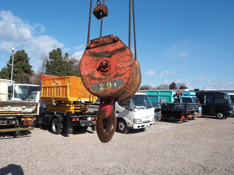 日産ディーゼルコンドル増トン5段クレーンラジコン平ボディ|中古トラックの販売・買取・査定のアイナビ