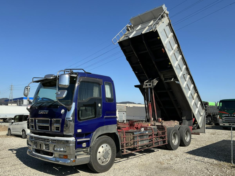 ★H22イスズギガ深ダンプステンレスボディ|中古トラックの販売・買取・査定のアイナビ