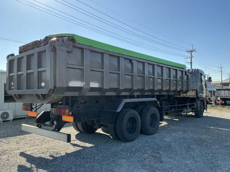 ★H22UDクオン深ダンプステンレスボディ25トン車|中古トラックの販売・買取・査定のアイナビ