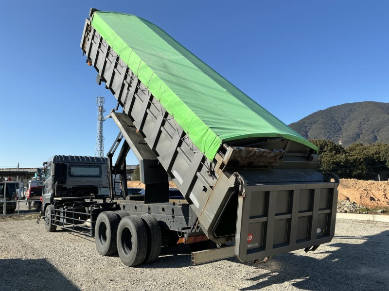 ★H22UDクオン深ダンプステンレスボディ25トン車|中古トラックの販売・買取・査定のアイナビ