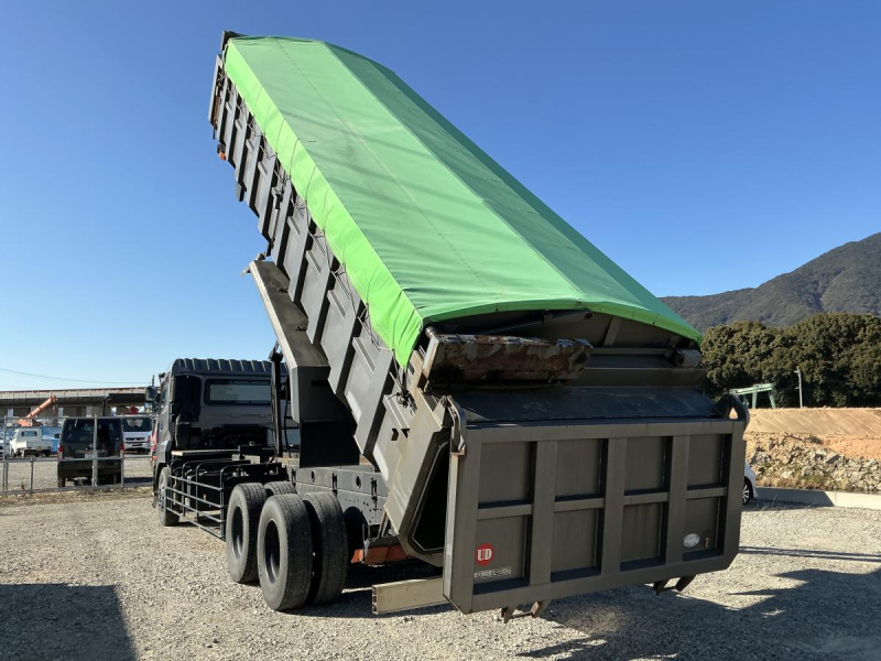 ★H22UDクオン深ダンプステンレスボディ25トン車|中古トラックの販売・買取・査定のアイナビ