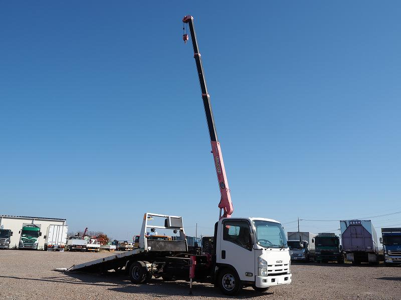 エルフ4段クレーン付セーフティーローダーウインチラジコン付|中古トラックの販売・買取・査定のアイナビ