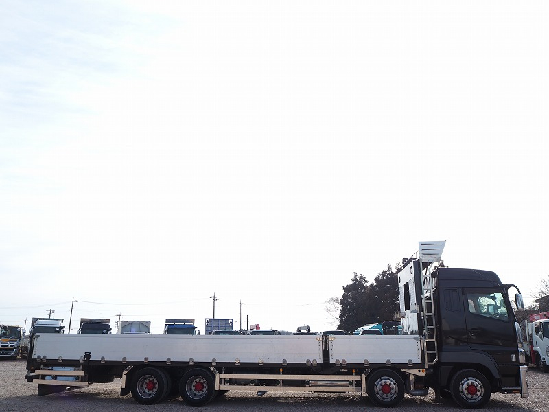 三菱ふそうスーパーグレートアルミブロック造りボディ4軸低床|中古トラックの販売・買取・査定のアイナビ