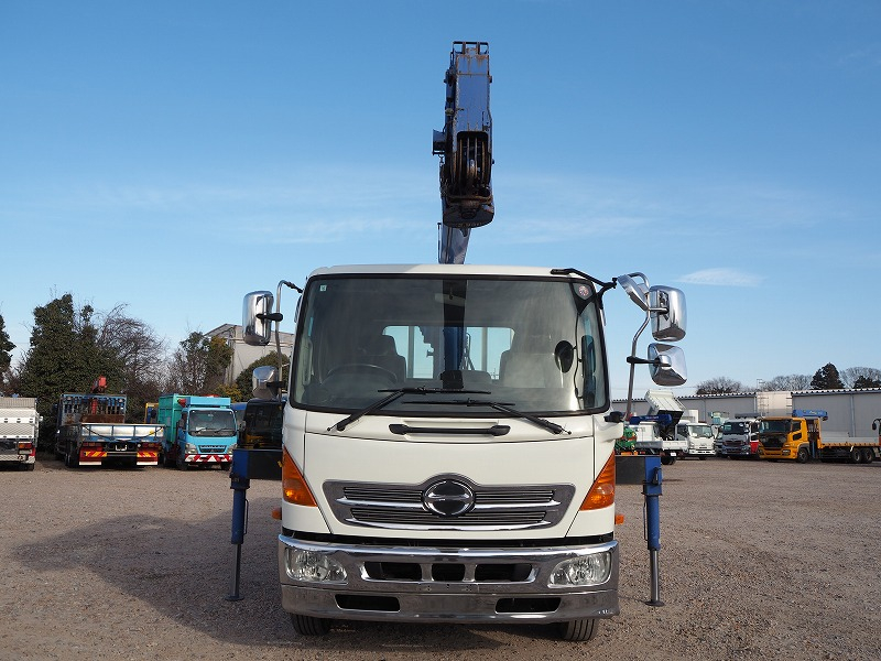 日野レンジャークレーン6段クレーンアルミブロック平ボディ|中古トラックの販売・買取・査定のアイナビ