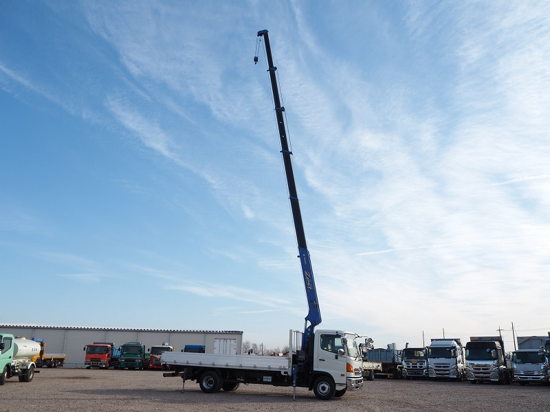 日野レンジャークレーン6段クレーンアルミブロック平ボディ|中古トラックの販売・買取・査定のアイナビ