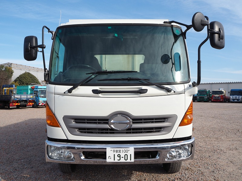 日野レンジャー新明和製12立米深ダンプ電動コボレーン付|中古トラックの販売・買取・査定のアイナビ