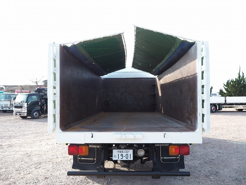 日野レンジャー新明和製12立米深ダンプ電動コボレーン付|中古トラックの販売・買取・査定のアイナビ