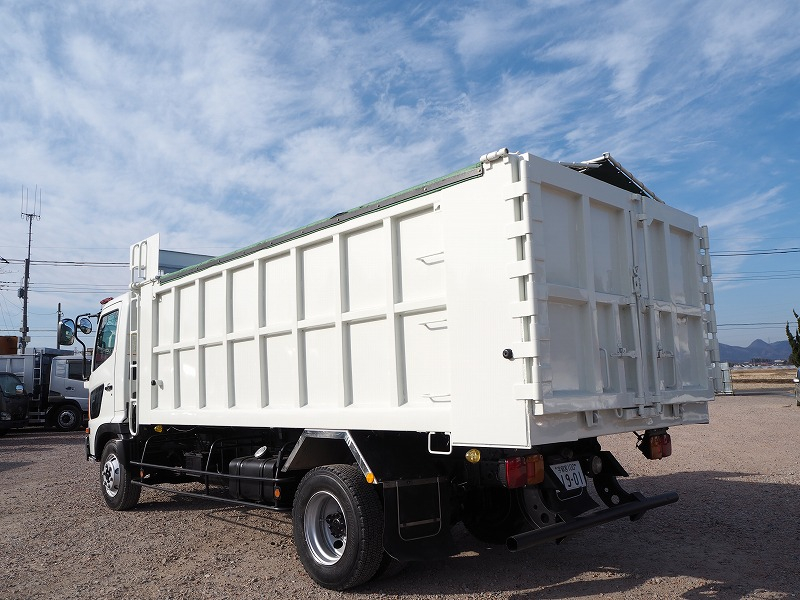 日野レンジャー新明和製12立米深ダンプ電動コボレーン付|中古トラックの販売・買取・査定のアイナビ