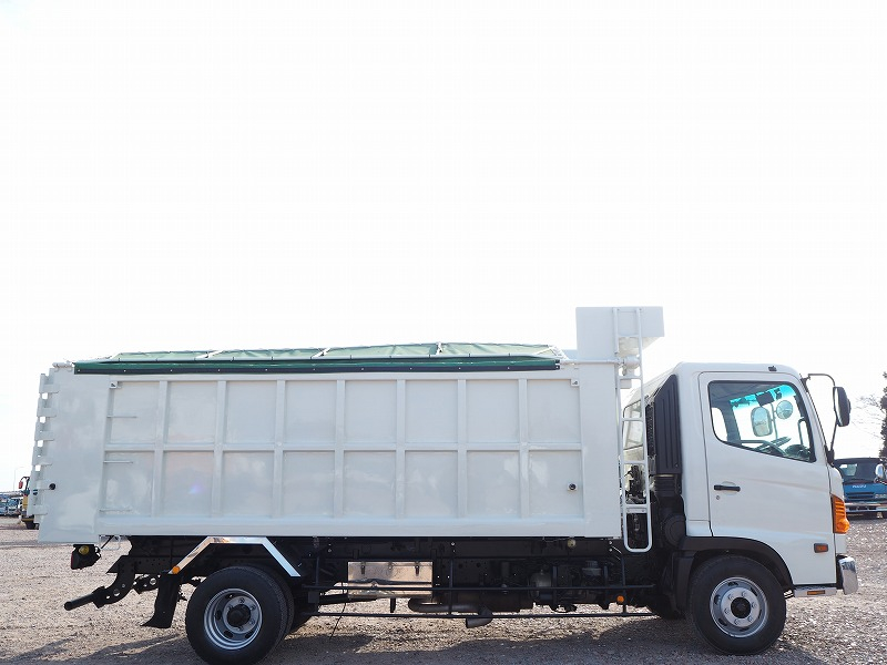 日野レンジャー新明和製12立米深ダンプ電動コボレーン付|中古トラックの販売・買取・査定のアイナビ