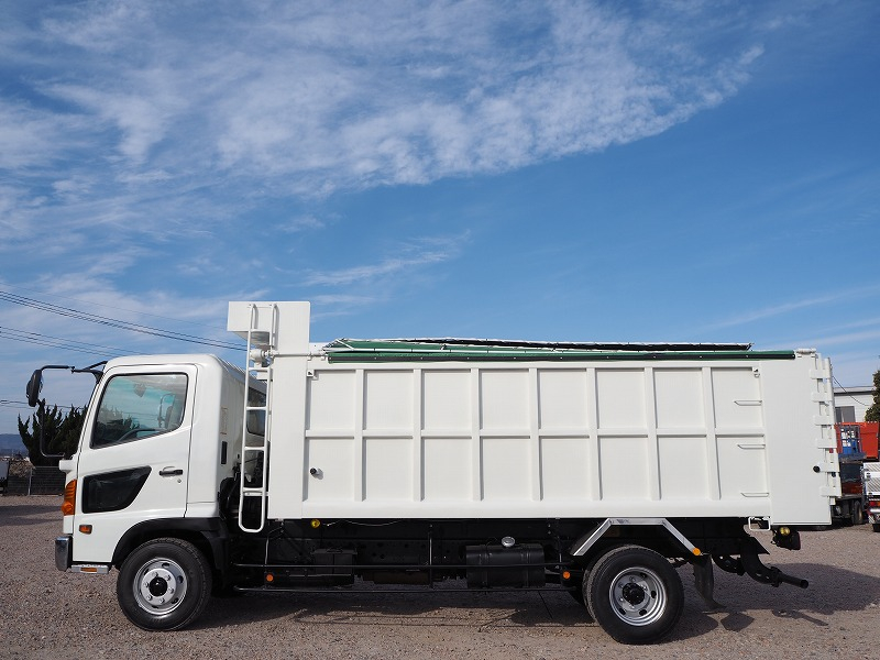 日野レンジャー新明和製12立米深ダンプ電動コボレーン付|中古トラックの販売・買取・査定のアイナビ