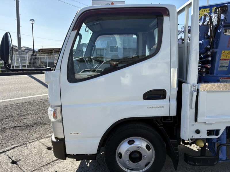 H23 キャンター 3t平ボディ 簡易クレーン4段 ラジコン付き|中古トラックの販売・買取・査定のアイナビ