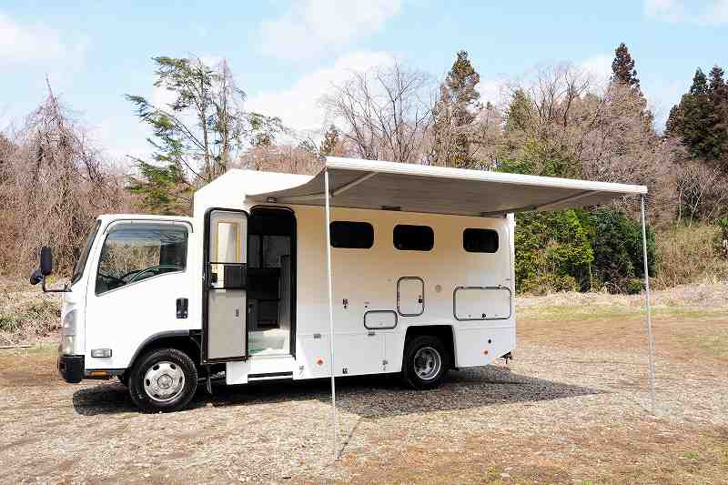 いすゞビーカム4WDキャンピングカーワイドベース|中古トラックの販売・買取・査定のアイナビ