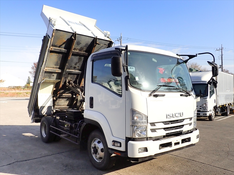 【351525】いすゞ フォワード 極東開発工業製Fゲートダンプ 自動シート 一方開|中古トラックの販売・買取・査定のアイナビ