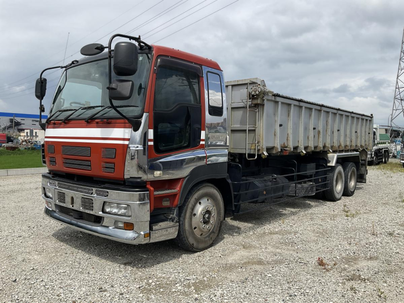 ★H21イスズギガ深ダンプ25トン車最大積載量12800kg|中古トラックの販売・買取・査定のアイナビ