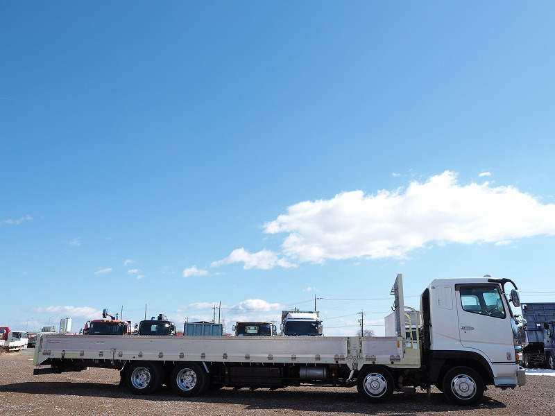 三菱ふそうスーパーグレートアルミブロック平ボディ積載14t|中古トラックの販売・買取・査定のアイナビ