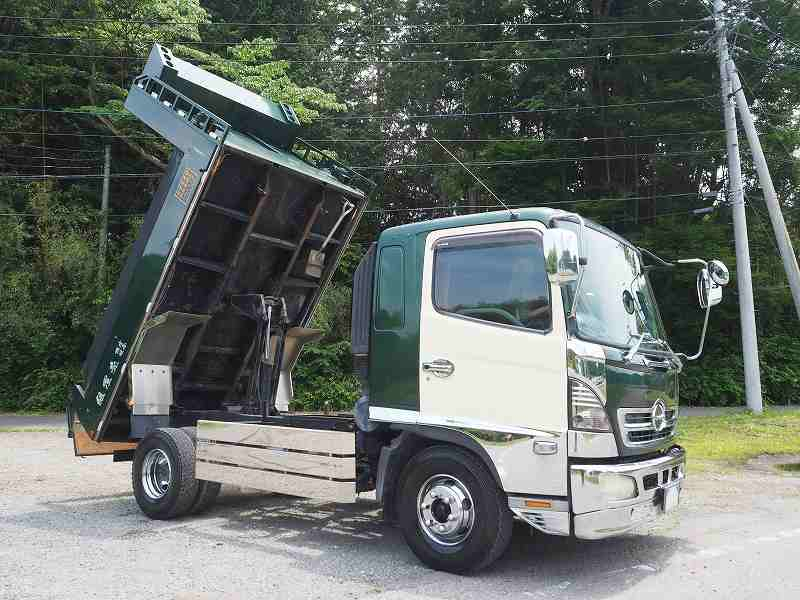 日野レンジャー造りボディダンプ生エンジンベッド付|中古トラックの販売・買取・査定のアイナビ