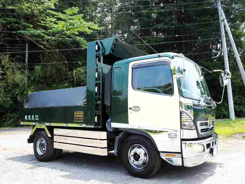 日野レンジャー造りボディダンプ生エンジンベッド付|中古トラックの販売・買取・査定のアイナビ