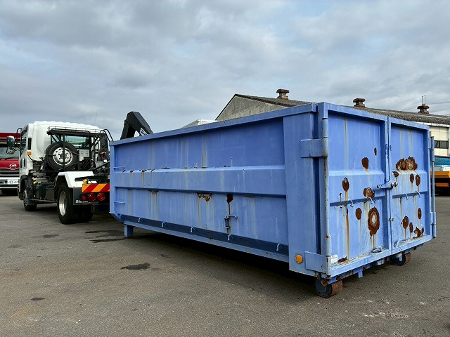 脱着装置付コンテナ専用車アームロールリアジャッキ|中古トラックの販売・買取・査定のアイナビ