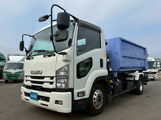 脱着装置付コンテナ専用車アームロールリアジャッキ|中古トラックの販売・買取・査定のアイナビ