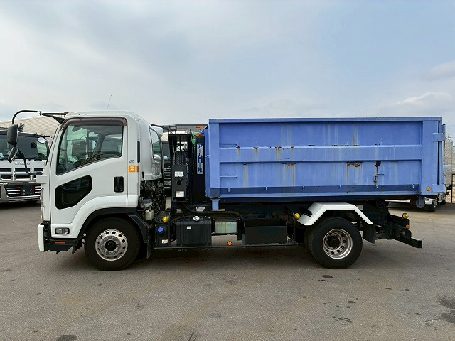 脱着装置付コンテナ専用車アームロールリアジャッキ|中古トラックの販売・買取・査定のアイナビ