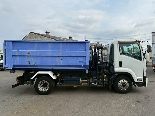 脱着装置付コンテナ専用車アームロールリアジャッキ|中古トラックの販売・買取・査定のアイナビ