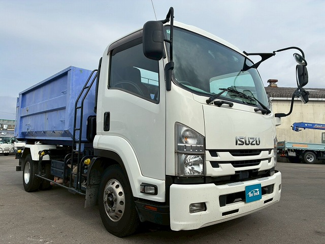 脱着装置付コンテナ専用車アームロールリアジャッキ|中古トラックの販売・買取・査定のアイナビ