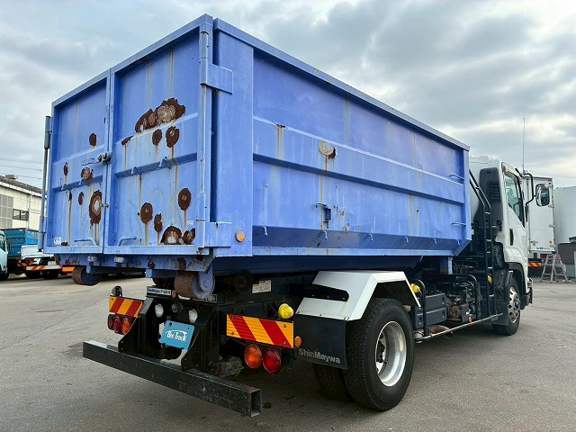 脱着装置付コンテナ専用車アームロールリアジャッキ|中古トラックの販売・買取・査定のアイナビ