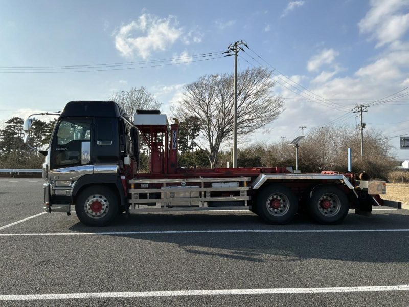 2デフ⭐️H23新明和アームロール ツインホイスト 400PSMT|中古トラックの販売・買取・査定のアイナビ