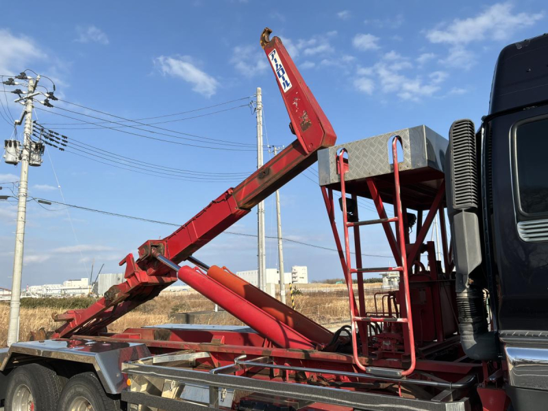 2デフ⭐️H23新明和アームロール ツインホイスト 400PSMT|中古トラックの販売・買取・査定のアイナビ