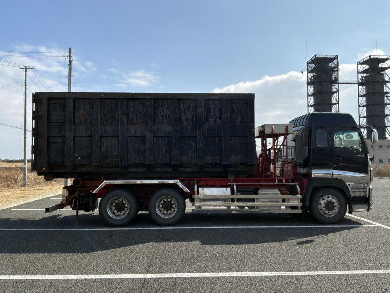 コンテナ付⭐️H24新明和アームロール ツインホイスト MT|中古トラックの販売・買取・査定のアイナビ