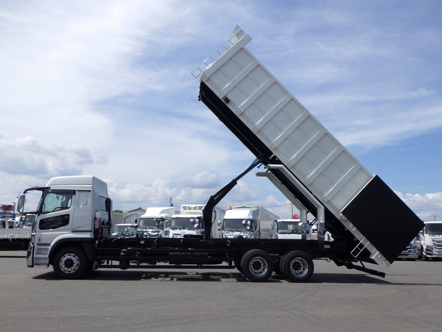 三菱2PG-FV80VZ深ダンプ10t超2デフ土砂禁|中古トラックの販売・買取・査定のアイナビ