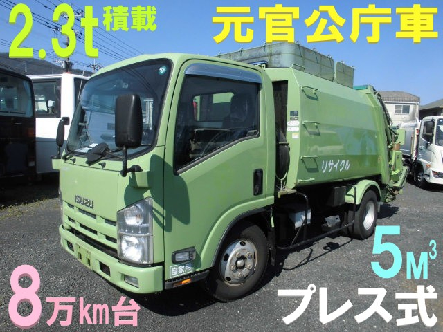2T パッカー車 プレス式 塵芥車 押出式 5立米 元役所使用|中古トラックの販売・買取・査定のアイナビ