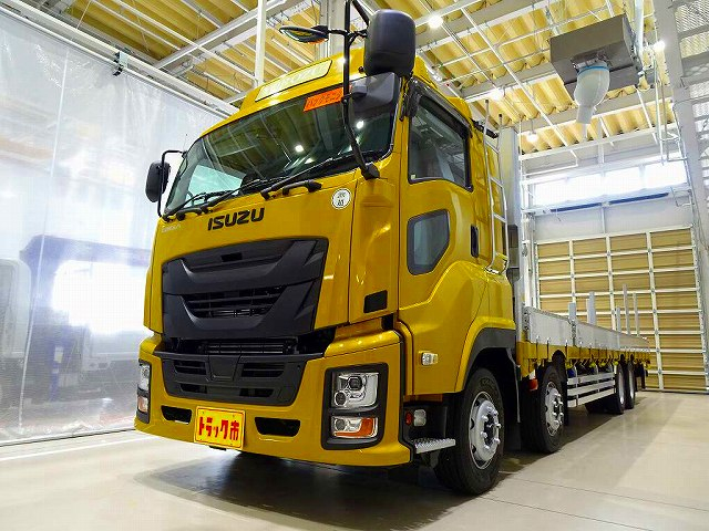 ギガ13.6t4軸アルミブロック平ボデーリアエアサス380ps|中古トラックの販売・買取・査定のアイナビ