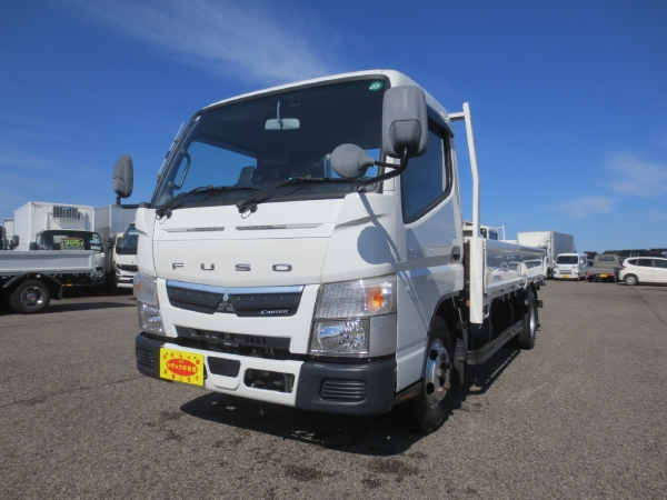 三菱キャンター標準ロング全低床平ボディ|中古トラックの販売・買取・査定のアイナビ