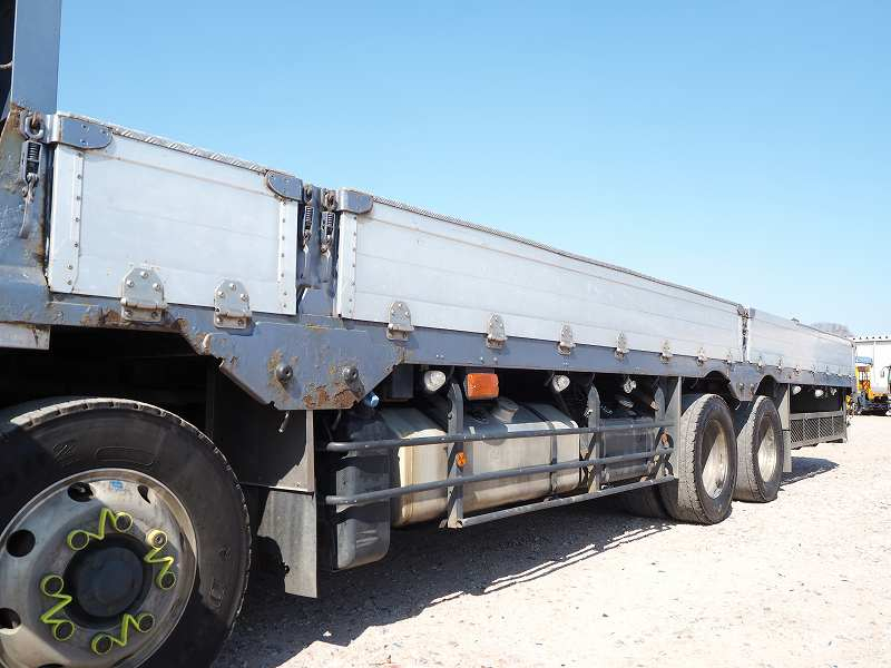 三菱スーパーグレート4軸低床5段クレーンアルミブロック平|中古トラックの販売・買取・査定のアイナビ