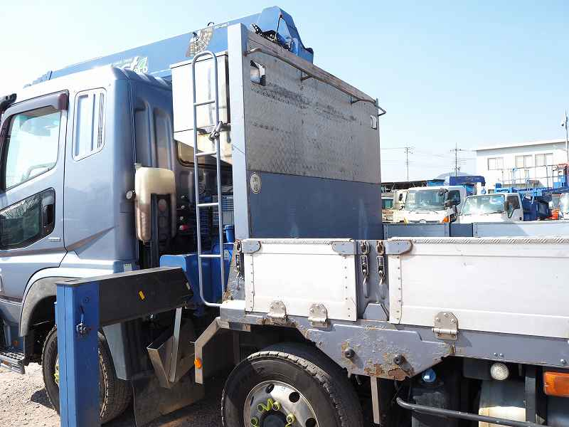 三菱スーパーグレート4軸低床5段クレーンアルミブロック平|中古トラックの販売・買取・査定のアイナビ