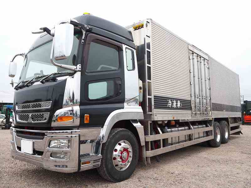 三菱スーパーグレートコルゲート冷凍バン冷蔵冷凍車低温|中古トラックの販売・買取・査定のアイナビ