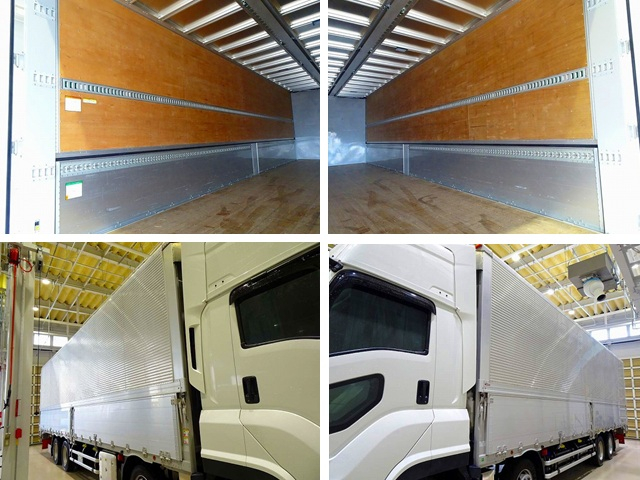 ギガ13.7t4軸アルミウイングリアエアサス380ps|中古トラックの販売・買取・査定のアイナビ