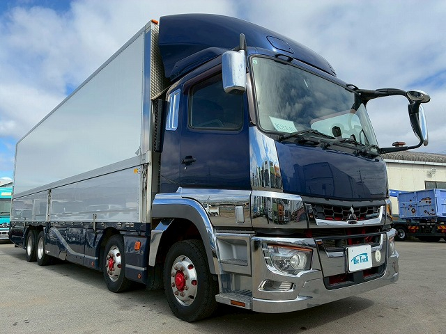 ワンオーナー4軸低床2デフ後輪エアサスパブコエアロ仕様AT|中古トラックの販売・買取・査定のアイナビ