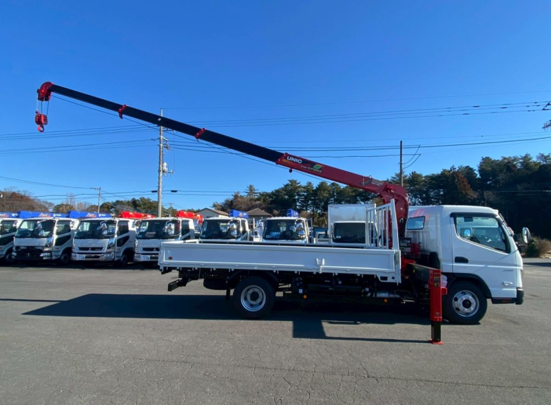 ☆未使用車 ワイド/超ロング 古河ユニック4段クレーン|中古トラックの販売・買取・査定のアイナビ