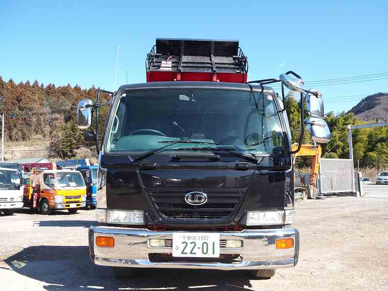 UDトラックスコンドル増トン新明和製ダンプ電動コボレーン|中古トラックの販売・買取・査定のアイナビ