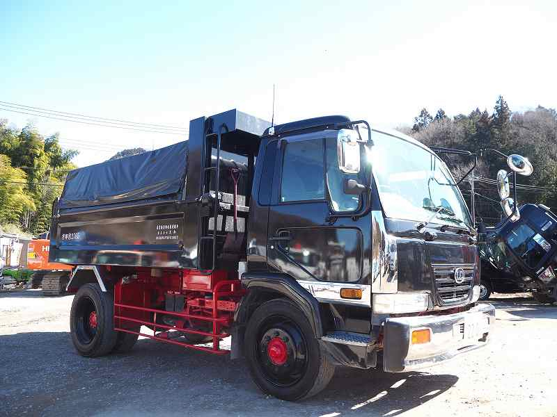 UDトラックスコンドル増トン新明和製ダンプ電動コボレーン|中古トラックの販売・買取・査定のアイナビ