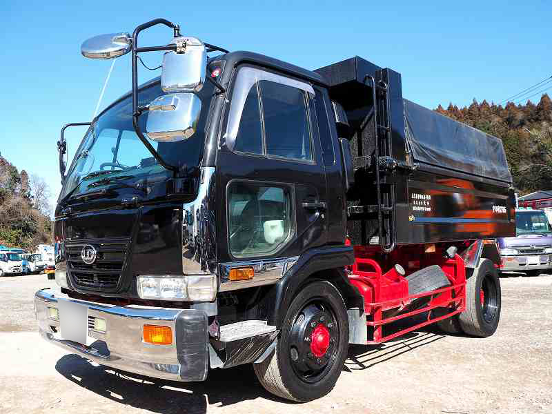 UDトラックスコンドル増トン新明和製ダンプ電動コボレーン|中古トラックの販売・買取・査定のアイナビ