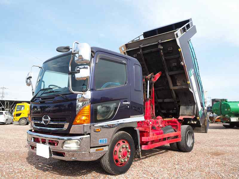 日野レンジャーダンプ増トンダンプ積載7.2tベット付|中古トラックの販売・買取・査定のアイナビ