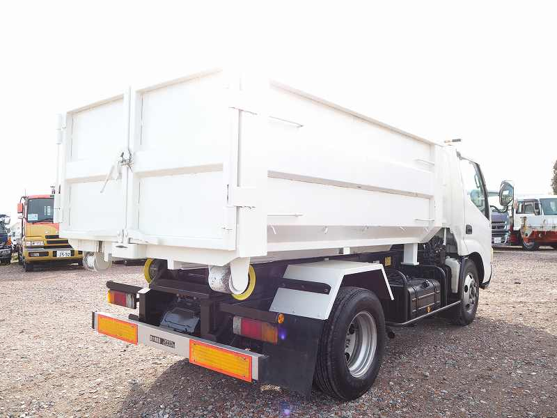 日野デュトロ極東製アームロールフックロール3t|中古トラックの販売・買取・査定のアイナビ