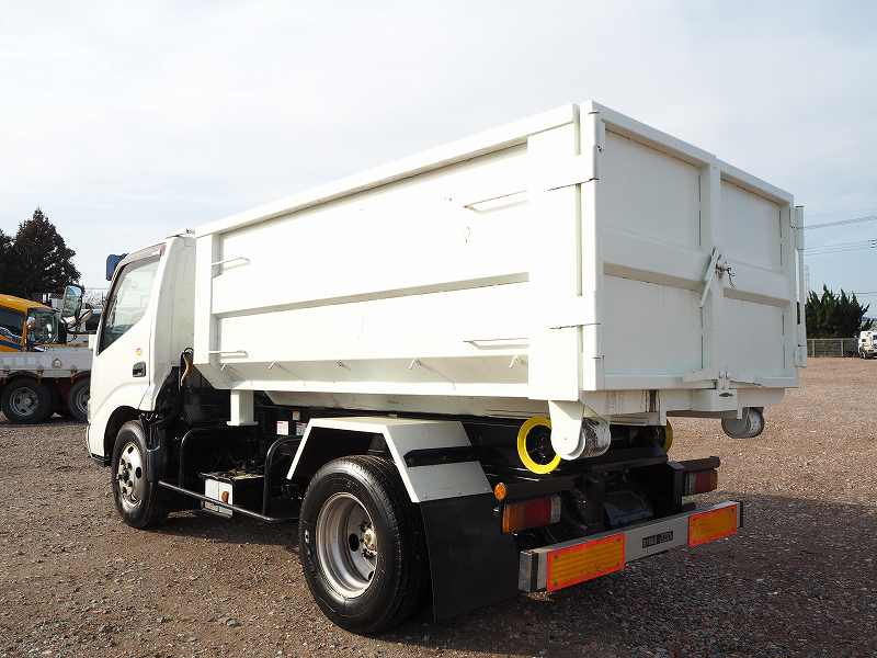 日野デュトロ極東製アームロールフックロール3t|中古トラックの販売・買取・査定のアイナビ