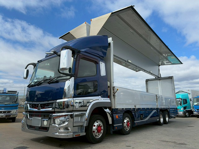 ワンオーナー4軸低床2デフ後輪エアサスパブコエアロ仕様AT|中古トラックの販売・買取・査定のアイナビ